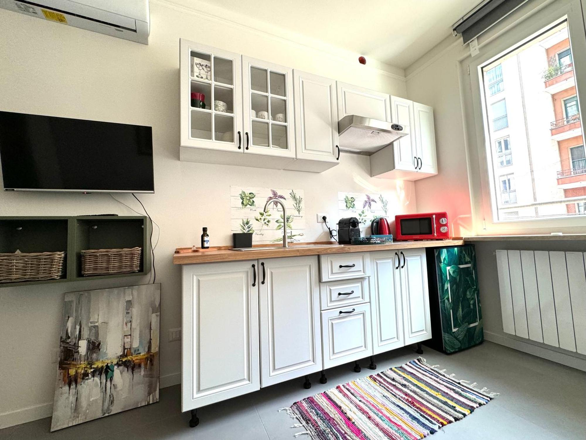 Rainbow Studio Flat- Monolocale Luminoso Milano Esterno foto